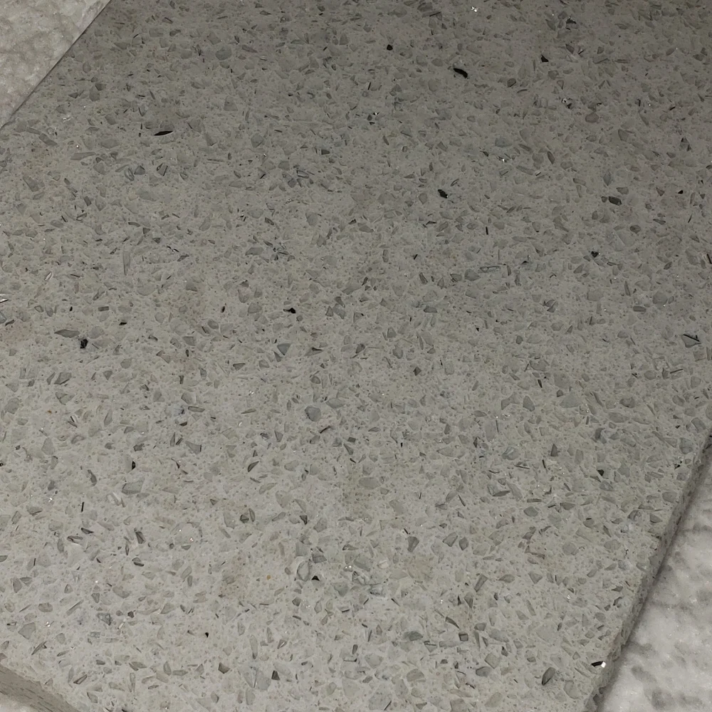 Quartz Stone Cutting Board cheese sushi charcuterie stone chip design 10x5
